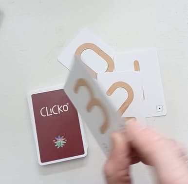 Kortlek med Siffror för att lär dig räkna Clicko