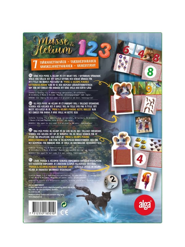 Musse & Helium 123 Nordic, Alga