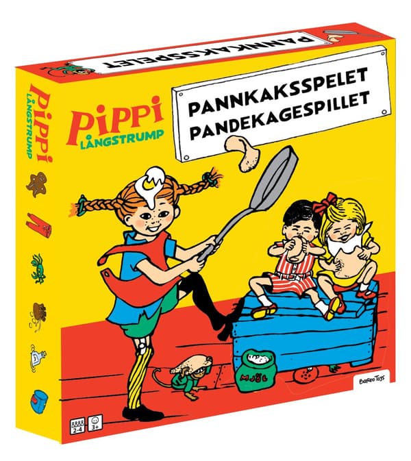 Pannkaksspel Pippi Barbo-Toys