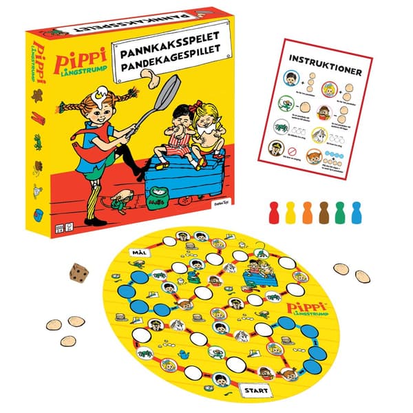 Pannkaksspel Pippi Barbo-Toys
