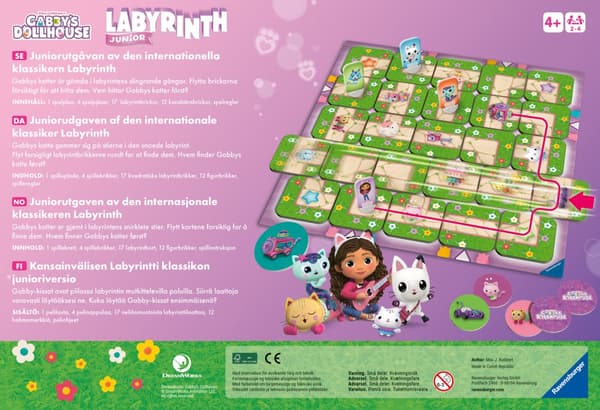 Gabby's Dollhouse Jr.Labyrinth (SE/NO/FI/DK)