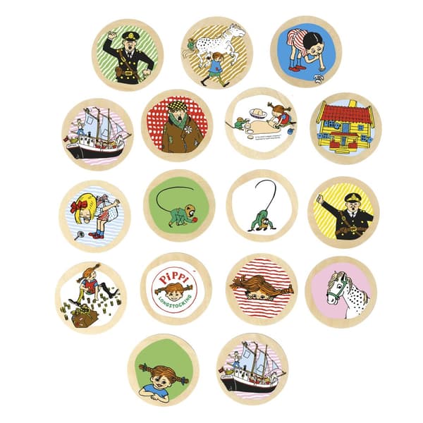 Pippi Memo Wood Micki