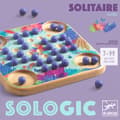 Miniatyrbillede 2 af 4: Spel Solitär Sologic Klassiskern med Spelplan och Kulor, Djeco