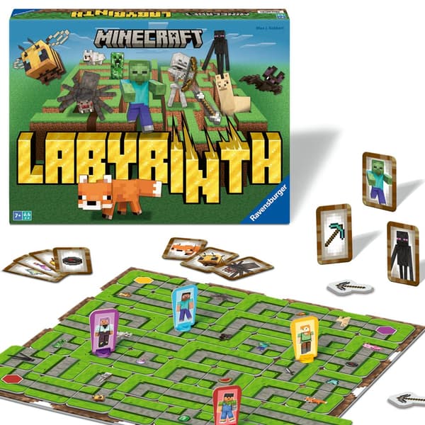Minecraft Labyrinth SV/NO/FI/DA, Ravensburger
