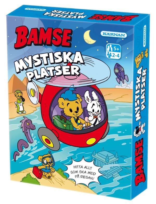 Bamse Mystiska Platser Sällskapsspel