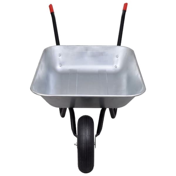 vidaXL Skottkärra 1 hjul 80 liter