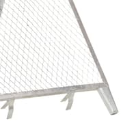 vidaXL kompostsold galvaniseret stål