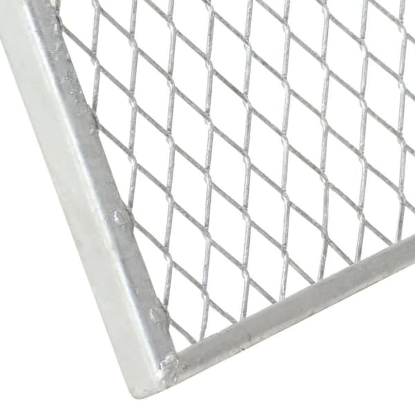 vidaXL kompostsold galvaniseret stål