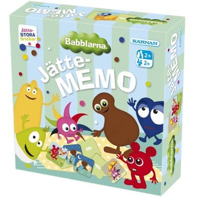 Babblarna jättememo- Memory Spel