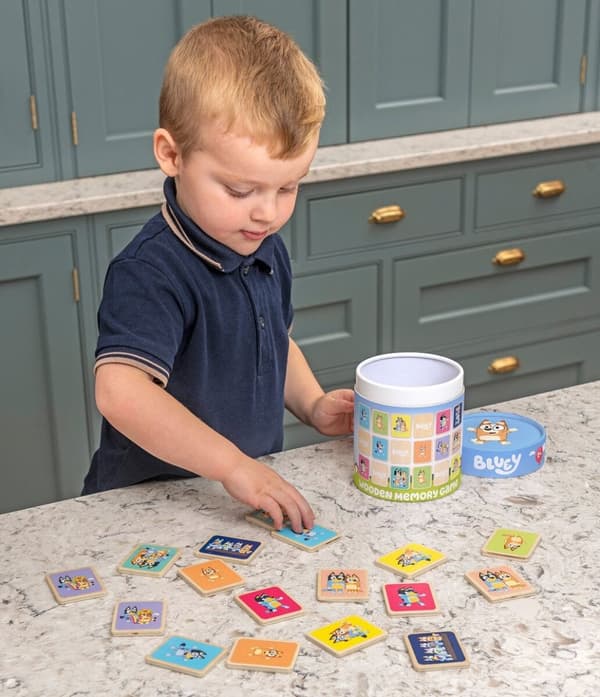 Bluey Wooden Memory Game