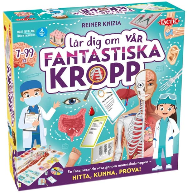 Lär dig om Vår Fantastiska Kropp
