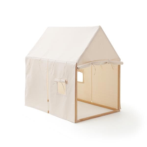 Kids Concept - Lekhus Tält Naturvit