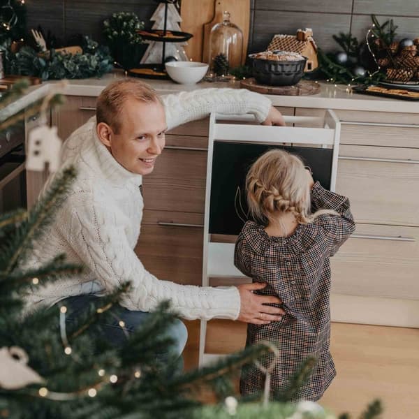 Keittiötorni, Keittiön turvatorni, Keittiöjakkara, Taaperoiden jakkara, Montessori-huonekalut, Oppimistorni