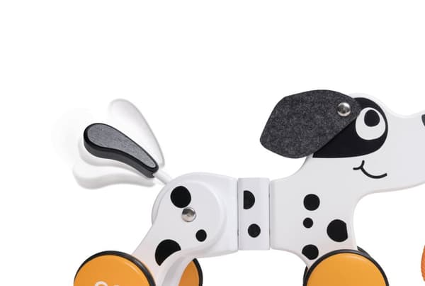 Dragleksak hund
