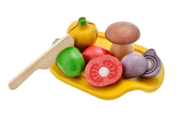 Skivbara grönsaker PlanToys