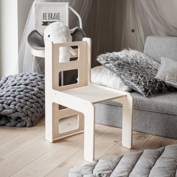 2-i-1 Montessori Klatrekube & Bord – Lege, læring og udvikling i ét