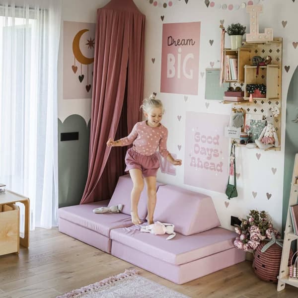 Skum Madras Sæt, Skum Sofa Montessori Legetøj Overnight Madras Madras Play Sofa Montessori Gave Monboxy Madras Indendørs Legetøj