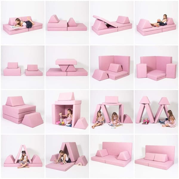 Skum Madras Sæt, Skum Sofa Montessori Legetøj Overnight Madras Madras Play Sofa Montessori Gave Monboxy Madras Indendørs Legetøj