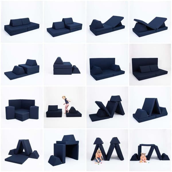 Skum Madras Sæt, Skum Sofa Montessori Legetøj Overnight Madras Madras Play Sofa Montessori Gave Monboxy Madras Indendørs Legetøj