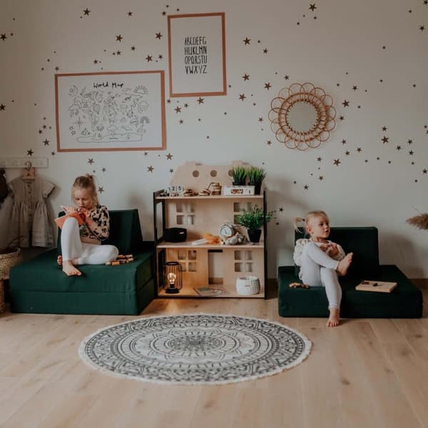 Skum Madras Sæt, Skum Sofa Montessori Legetøj Overnight Madras Madras Play Sofa Montessori Gave Monboxy Madras Indendørs Legetøj
