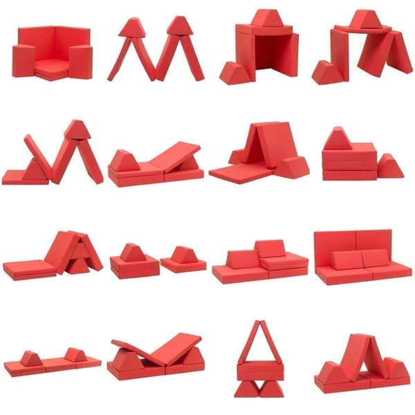 Skum Madras Sæt, Skum Sofa Montessori Legetøj Overnight Madras Madras Play Sofa Montessori Gave Monboxy Madras Indendørs Legetøj