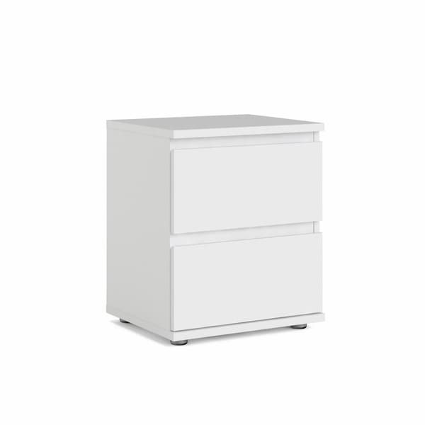 Mia natbord bredde 40 cm, højde 48, cm dybde 34 cm hvid.