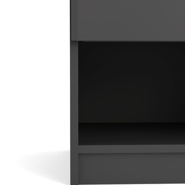 Nada natbord 1 skuffe og 1 hylde sort mat.