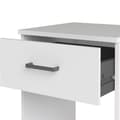 Miniatyrbilde 7 av 10: Spell nattbord 1 skuff og 1 hylle hvit.