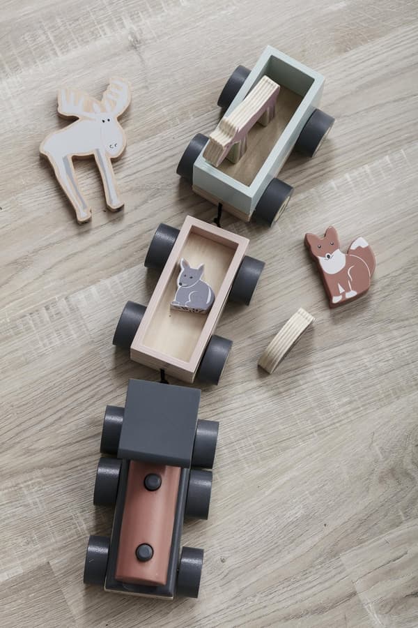 Tåg med djur KIDS CONCEPT