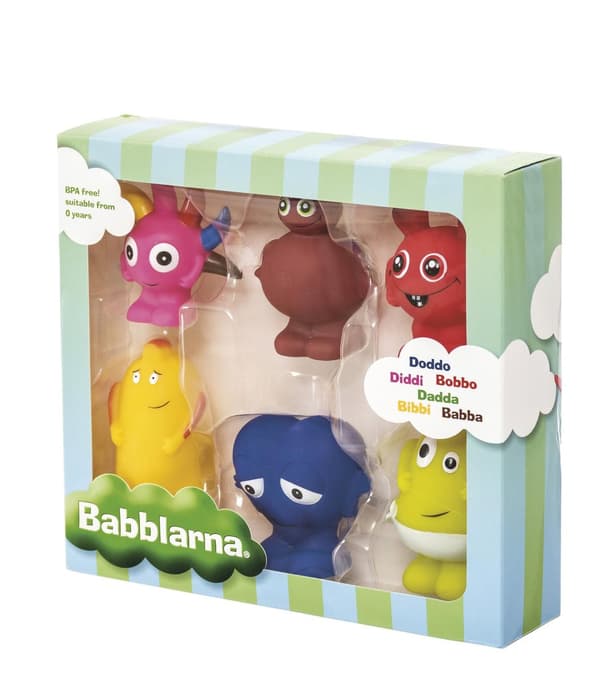 Babblarna Plastfigurer BD Mix 6/fp