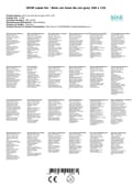 Pikkukuva 3 / 6: Bink Lasten vuodevaatteet Bo tavallinen harmaa 100 x 135