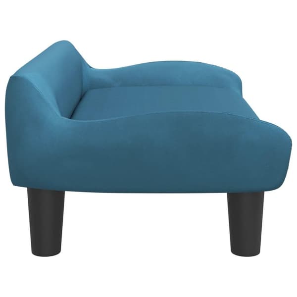 vidaXL sofa til børn 70x40x24 cm velour blå