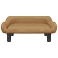 Miniatyrbillede 2 af 7: vidaXL sofa til børn 70x40x24 cm velour brun