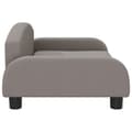 Miniatyrbillede 4 af 7: vidaXL sofa til børn 70x45x30 cm stof gråbrun