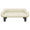 Miniatyrbillede 2 af 7: vidaXL sofa til børn 70x40x24 cm velour cremefarvet