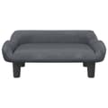 Miniatyrbillede 2 af 7: vidaXL sofa til børn 70x40x24 cm velour mørkegrå