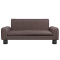 Miniatyrbillede 2 af 7: vidaXL sofa til børn 70x45x30 cm kunstlæder brun