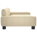Miniatyrbillede 4 af 7: vidaXL sofa til børn 90x53x30 cm stof cremefarvet