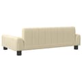Miniatyrbillede 5 af 7: vidaXL sofa til børn 90x53x30 cm stof cremefarvet