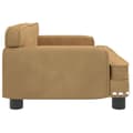 Miniatyrbillede 3 af 7: vidaXL sofa til børn 70x45x30 cm fløjl brun