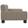Miniatyrbillede 3 af 7: vidaXL sofa til børn 70x45x30 cm kunstlæder cappuccinofarvet