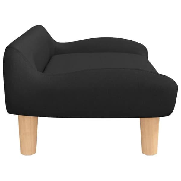 vidaXL sofa til børn 70x40x24 cm stof sort