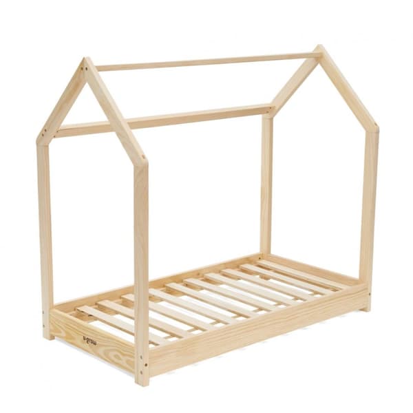 Pat casuta, natur, 140X70, U-Grow