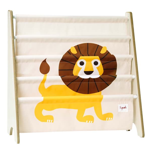 3 Sprouts Bookcase Lion
