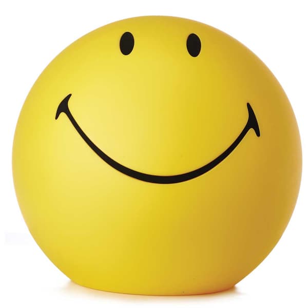 Natlampe, Bordlampe, Børnelampe - Mr Maria lampe Smiley XL