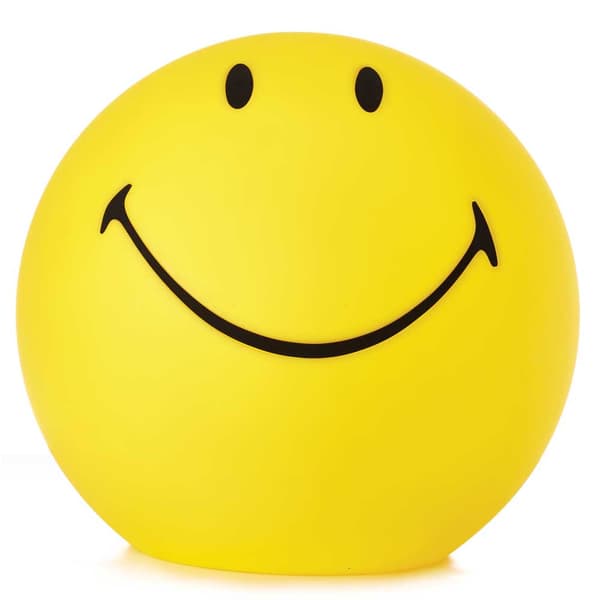 Natlampe, Bordlampe, Børnelampe - Mr Maria lampe Smiley XL