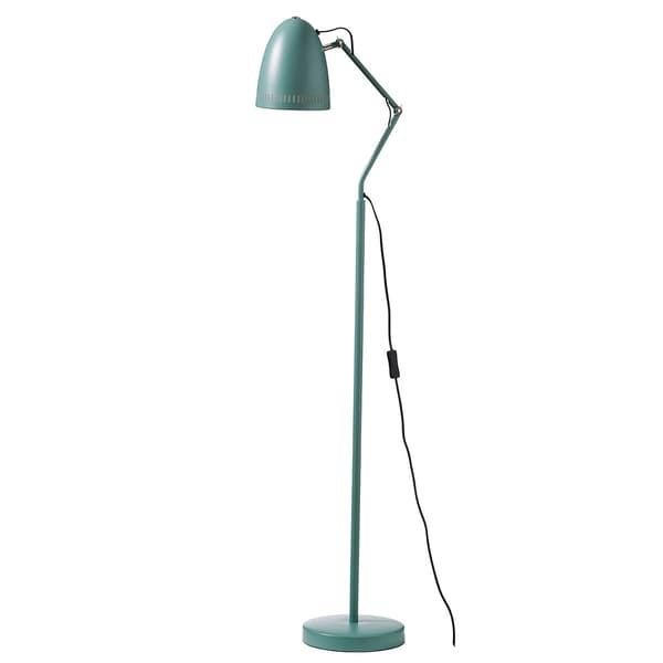 Superliving golvlampa metall &quot;Dynamo&quot; matt mint mörk