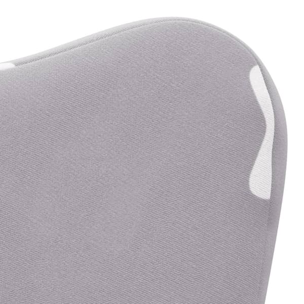 vidaXL sovesofa til børn blødt plys med stjerner lysegrå