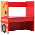 Miniatyrbild 7 av 10: Barnbord och stolar 3 delar brandbil trä