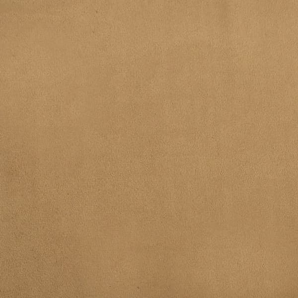 Barnsoffa med fotpall brun 100x50x30 cm sammet